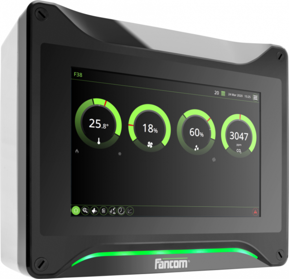 Lumina Touch+ met extra groot bedieningsscherm