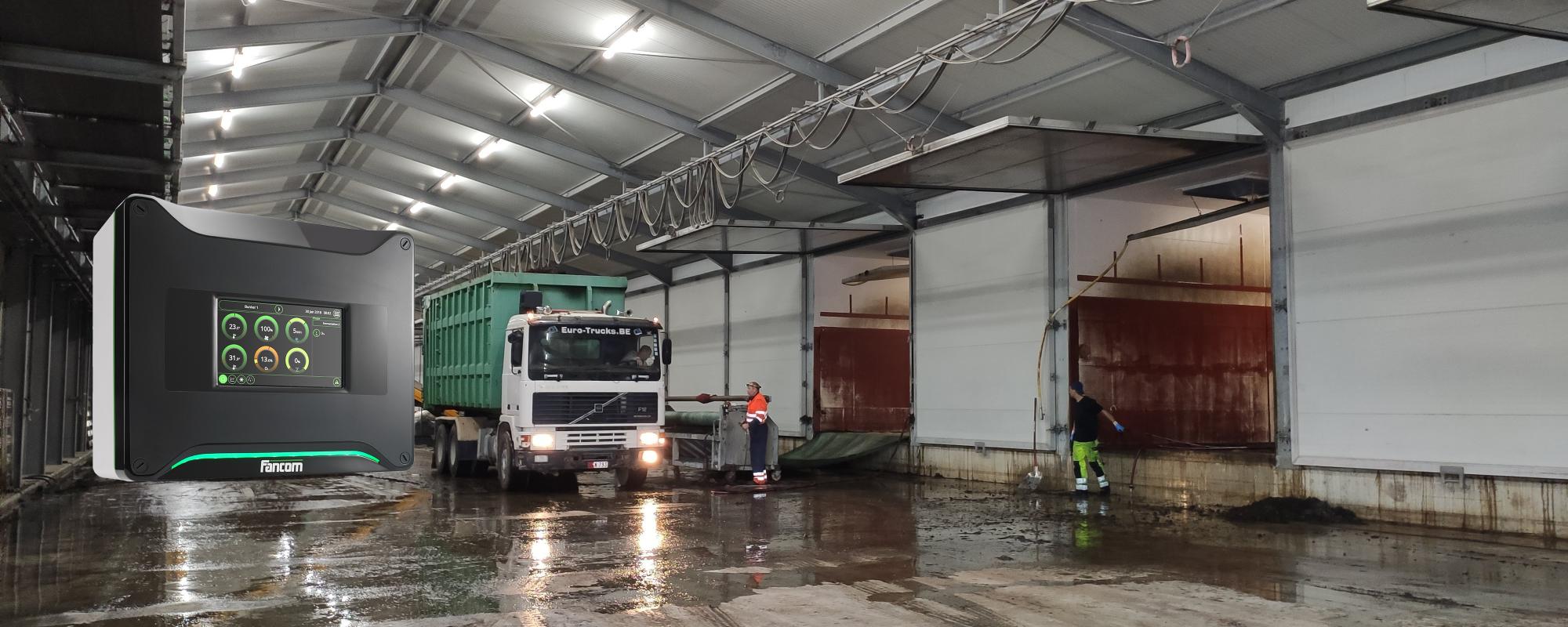 Betere compostkwaliteit met de vernieuwde Fancom Lumina 751 fermentatiecomputer