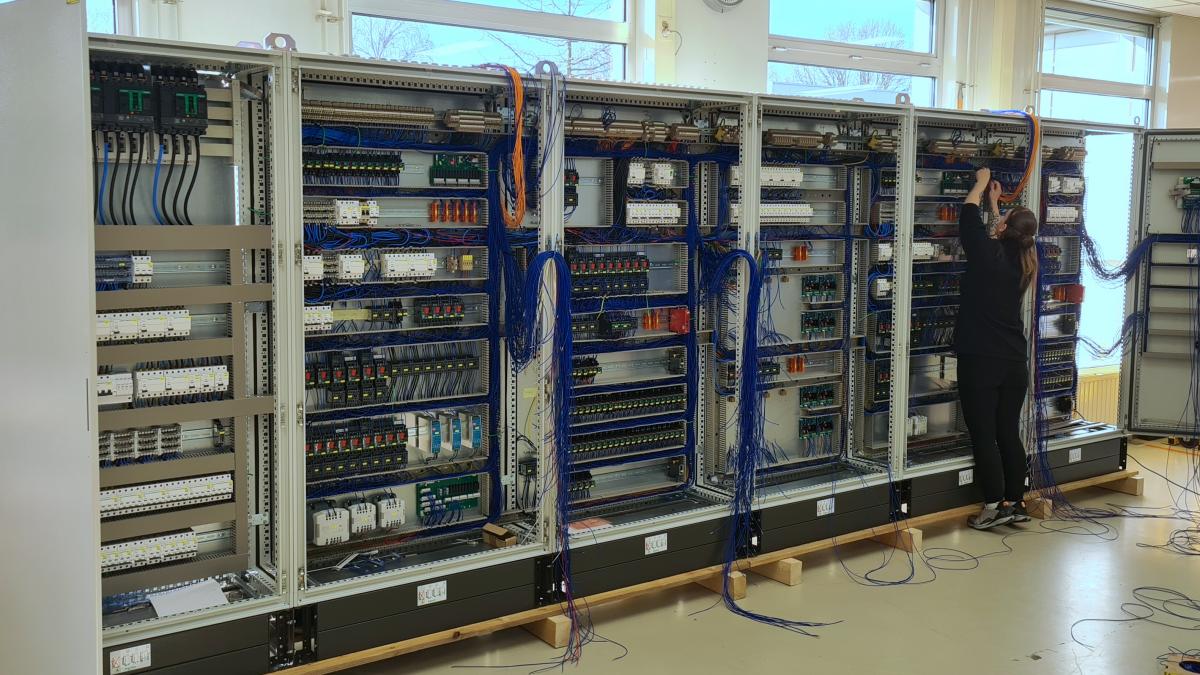 Schakelkast - Bekabeling