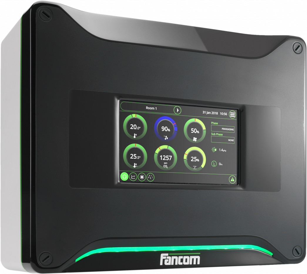 Next step in control; meer bedieningsgemak voor de Lumina champignoncomputers